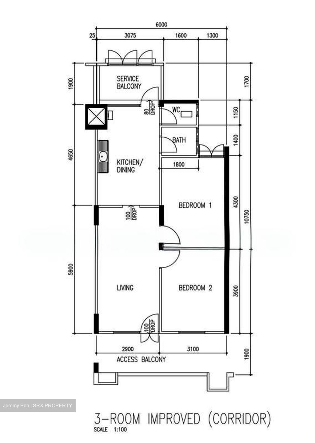 Blk 5 Lew Lian Gardens (Serangoon), HDB 3 Rooms #572262831